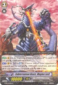 Subterranean Beast, Magma Lord [G Format] BT08/023EN