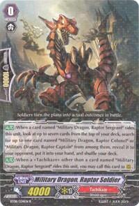 Military Dragon, Raptor Soldier [G Format] BT08/034EN