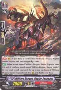 Military Dragon, Raptor Sergeant [G Format] BT08/077EN