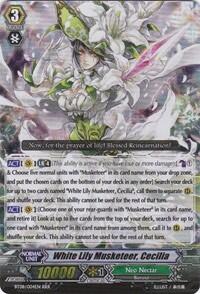 White Lily Musketeer, Cecilia [G Format] BT08/S04EN
