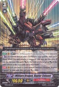 Military Dragon, Raptor Colonel [G Format] BT08/S11EN