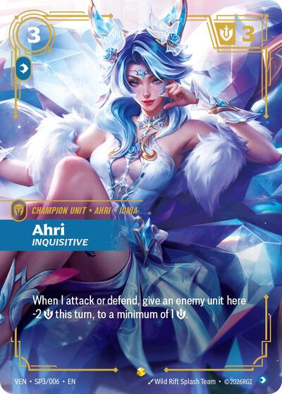 Ahri, Inquisitive SP3/006