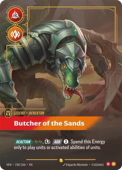 Renekton, Butcher of the Sands 190/166