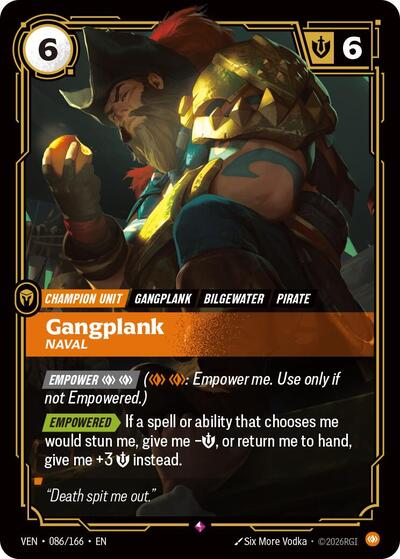 Gangplank, Naval 086/166
