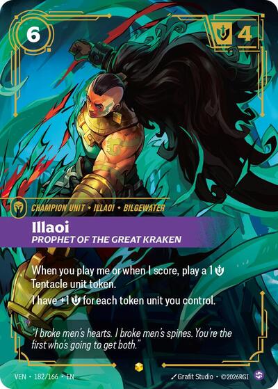 Illaoi, Prophet of the Great Kraken 182/166