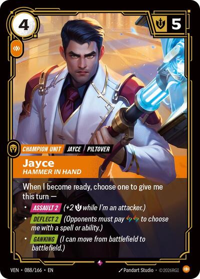 Jayce, Hammer in Hand 088/166