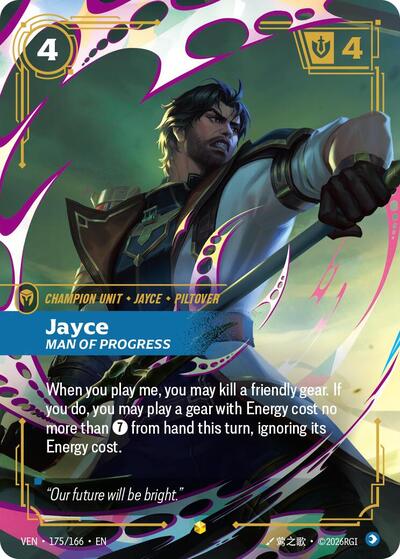 Jayce, Man of Progress 175/166