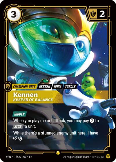 Kennen, Keeper of Balance 135a/166