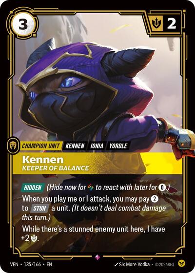 Kennen, Keeper of Balance 135/166