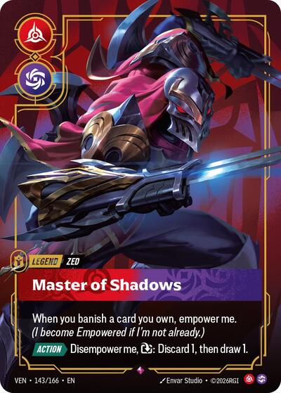 Zed, Master of Shadows 143/166