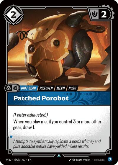Patched Porobot 058/166