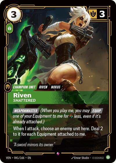 Riven, Shattered 041/166