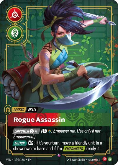 Akali, Rogue Assassin 139/166