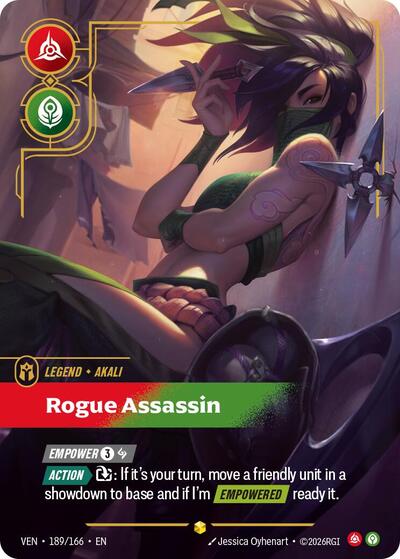 Akali, Rogue Assassin 189/166