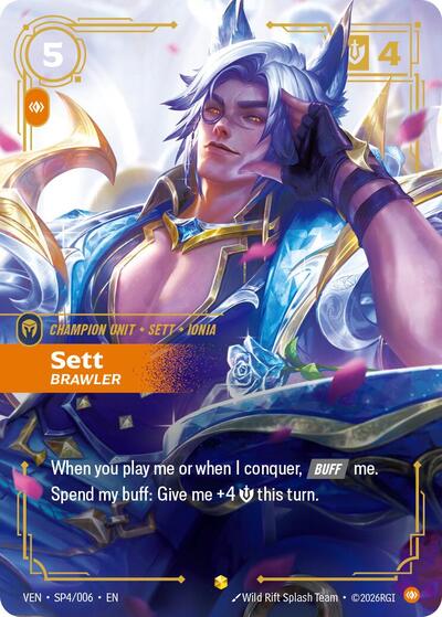 Sett, Brawler SP4/006