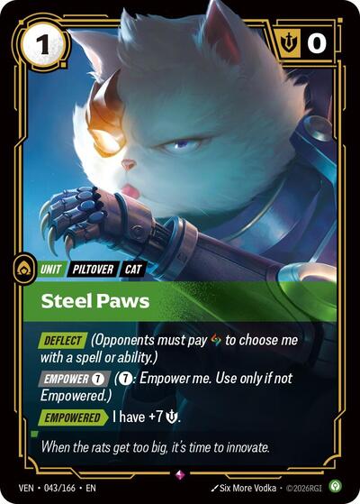 Steel Paws 043/166