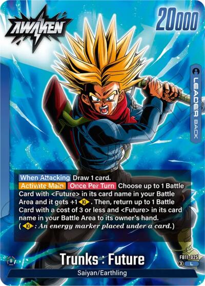 Trunks : Future/Son Gohan : Future // Trunks : Future (FB11-025) [Fusion World] 