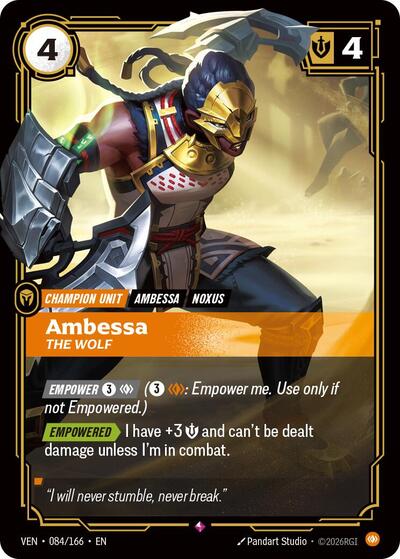 Ambessa, The Wolf 084/166