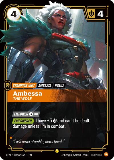 Ambessa, The Wolf 084a/166