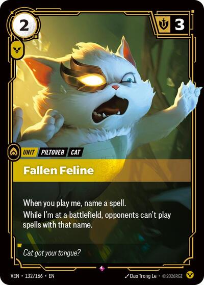 Fallen Feline 132/166