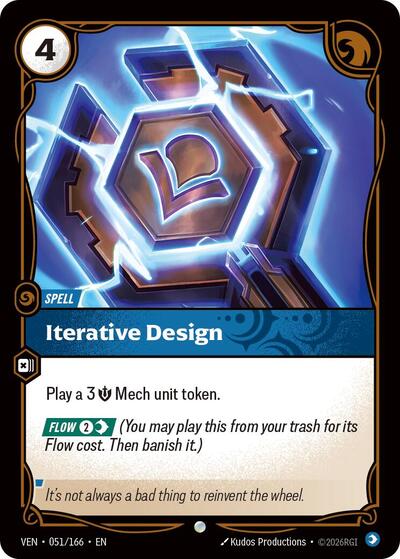 Iterative Design 051/166 — Vendetta