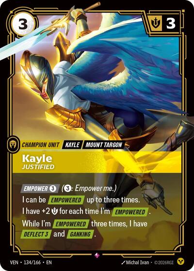 Kayle, Justified 134/166