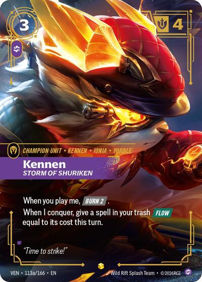 Kennen, Storm of Shuriken 113a/166