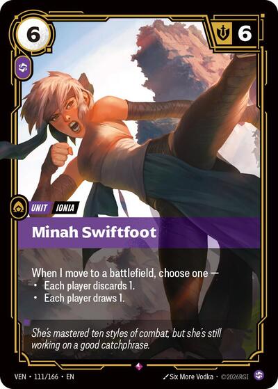 Minah Swiftfoot 111/166