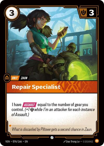 Repair Specialist 076/166