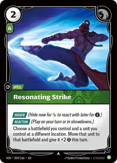 Resonating Strike 034/166 — Vendetta