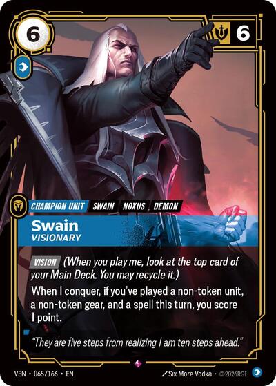 Swain, Visionary 065/166