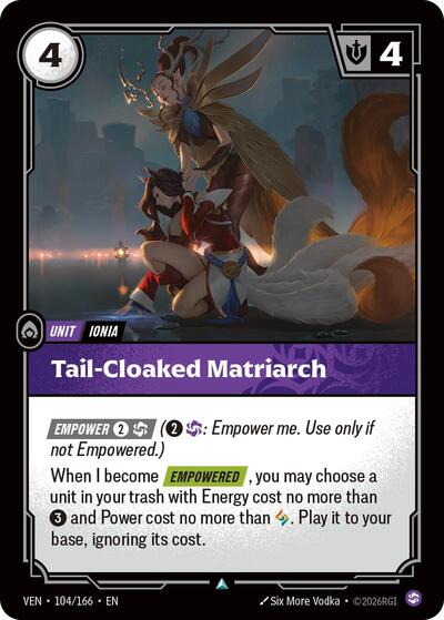 Tail-Cloaked Matriarch 104/166