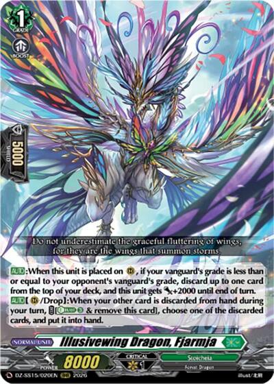 Illusivewing Dragon, Fjarmja [D-Format] DZ-SS15/020EN