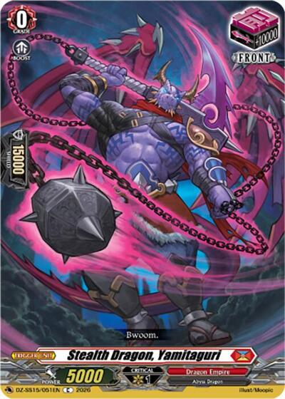 Stealth Dragon, Yamitaguri [D-Format] DZ-SS15/051EN