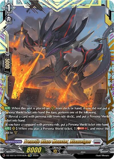 Frenetic Blaze Monster, Blaazelgas [D-Format] DZ-SS15/FFR10EN