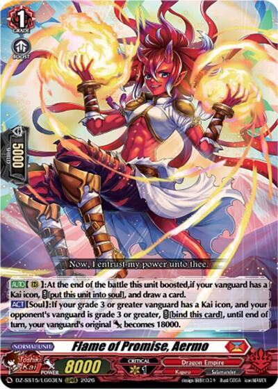 Flame of Promise, Aermo [D-Format] DZ-SS15/LG03EN