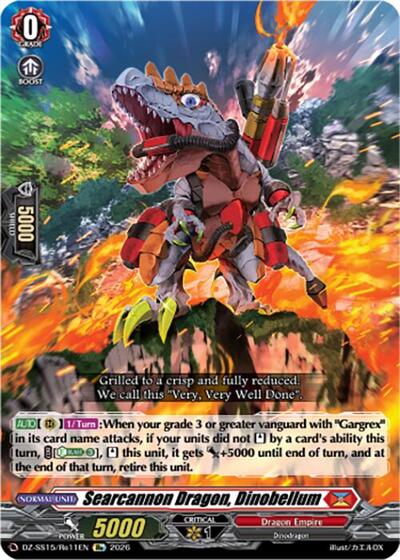 Searcannon Dragon, Dinobellum [D-Format] DZ-SS15/Re11EN