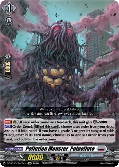 Pollution Monster, Polpollute [D-Format] DZ-SS15/Re20EN