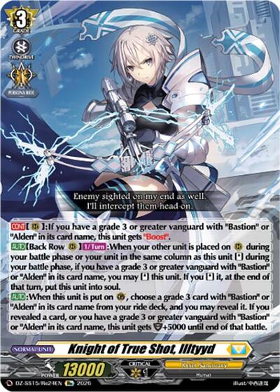 Knight of True Shot, Illtyyd [D-Format] DZ-SS15/Re24EN