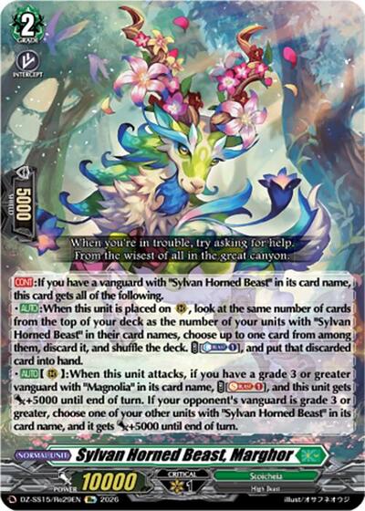 Sylvan Horned Beast, Marghor [D-Format] DZ-SS15/Re29EN