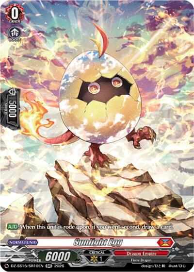 Sunlight Egg [D-Format] DZ-SS15/SR10EN