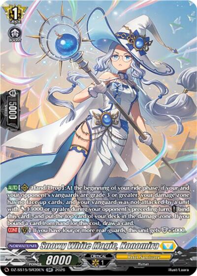 Snowy White Magic, Nonomira [D-Format] DZ-SS15/SR39EN