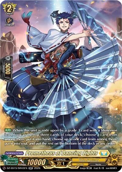 Prometheus of Dancing Lights [D-Format] DZ-SS15/SR43EN