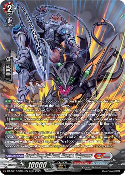 Break Fang Evil Bond, Alrest & Volgamort [D-Format] DZ-SS15/SR54EN