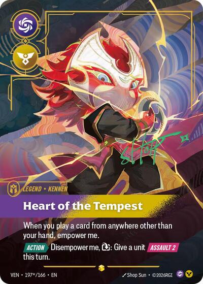 Kennen, Heart of the Tempest 197*/166