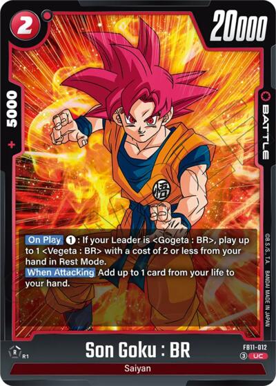 Son Goku : BR (FB09-008) [Fusion World] 