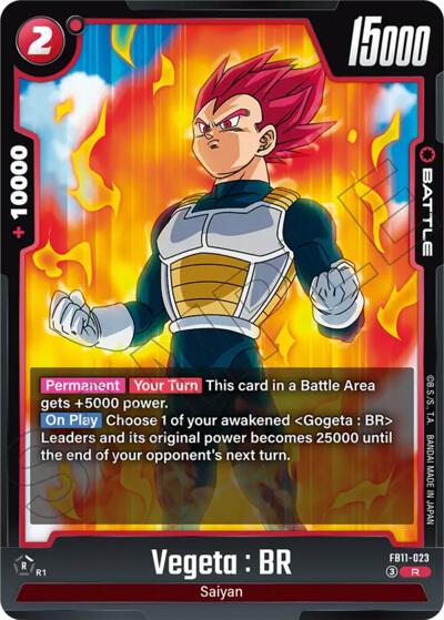 Vegeta : BR (FB09-018) [Fusion World] 