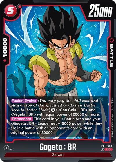 Gogeta : BR (FB09-121) [Fusion World] 