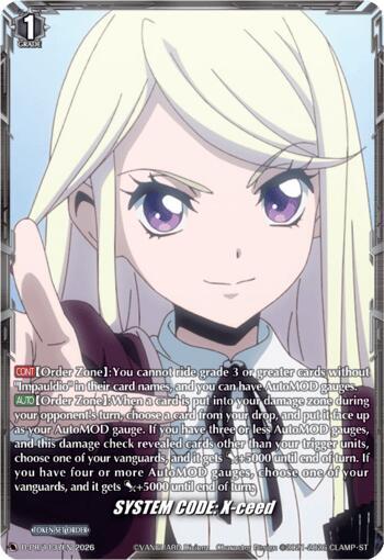 SYSTEM CODE: X-ceed [D-Format] D-PR/1137EN