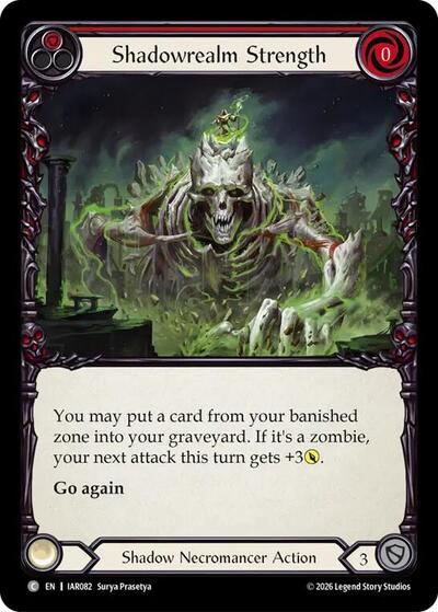 Shadowrealm Strength (Blue)